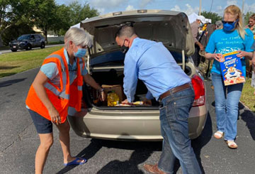 Drive Thru Food Pantry