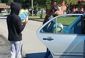 Drive Thru Food Pantry