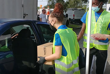 Drive Thru Food Pantry